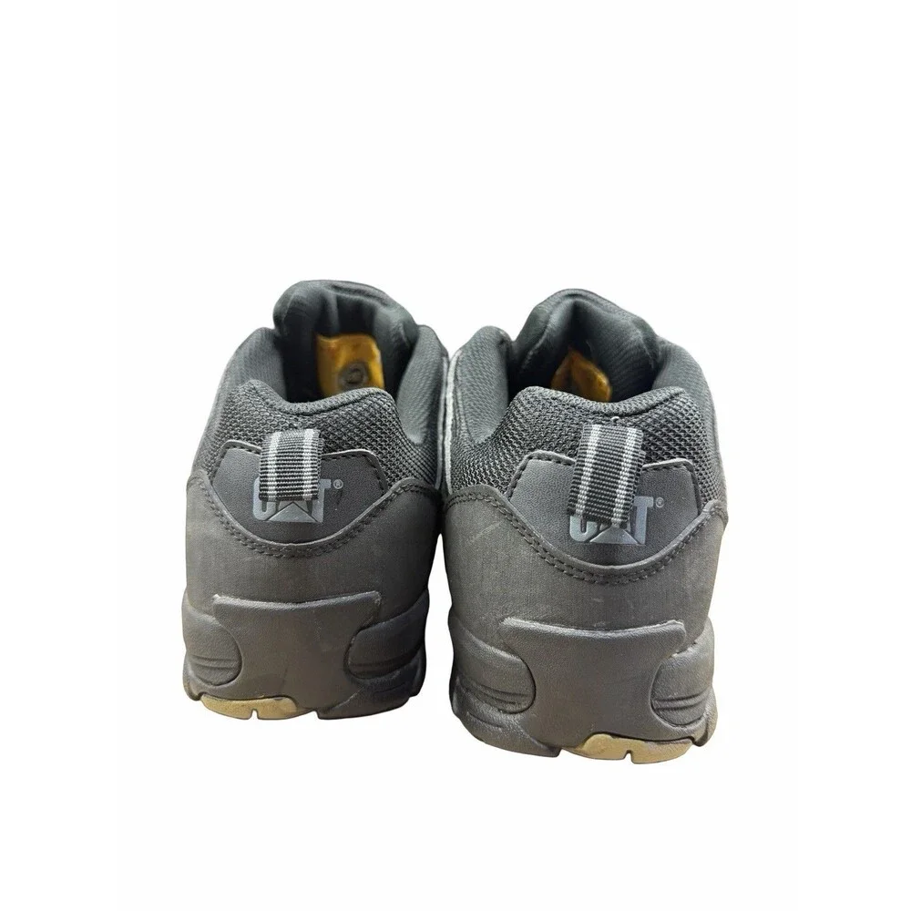 CAT Caterpillar Infrastructure Steel Toe Mens Slip Resist Shoes Navy Sz 8 NWOB